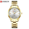 Reloj CURREN Mujer Elegante Acero Inoxidable Estilo Business