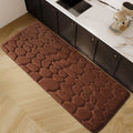 🏡 Tapete de Cocina Antideslizante Suave Diseño Piedra | Alfombra Absorbente Lavable para Hogar