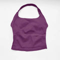 Top Deportivo Mujer Halter con Acolchado Extraíble – Yoga y Fitness