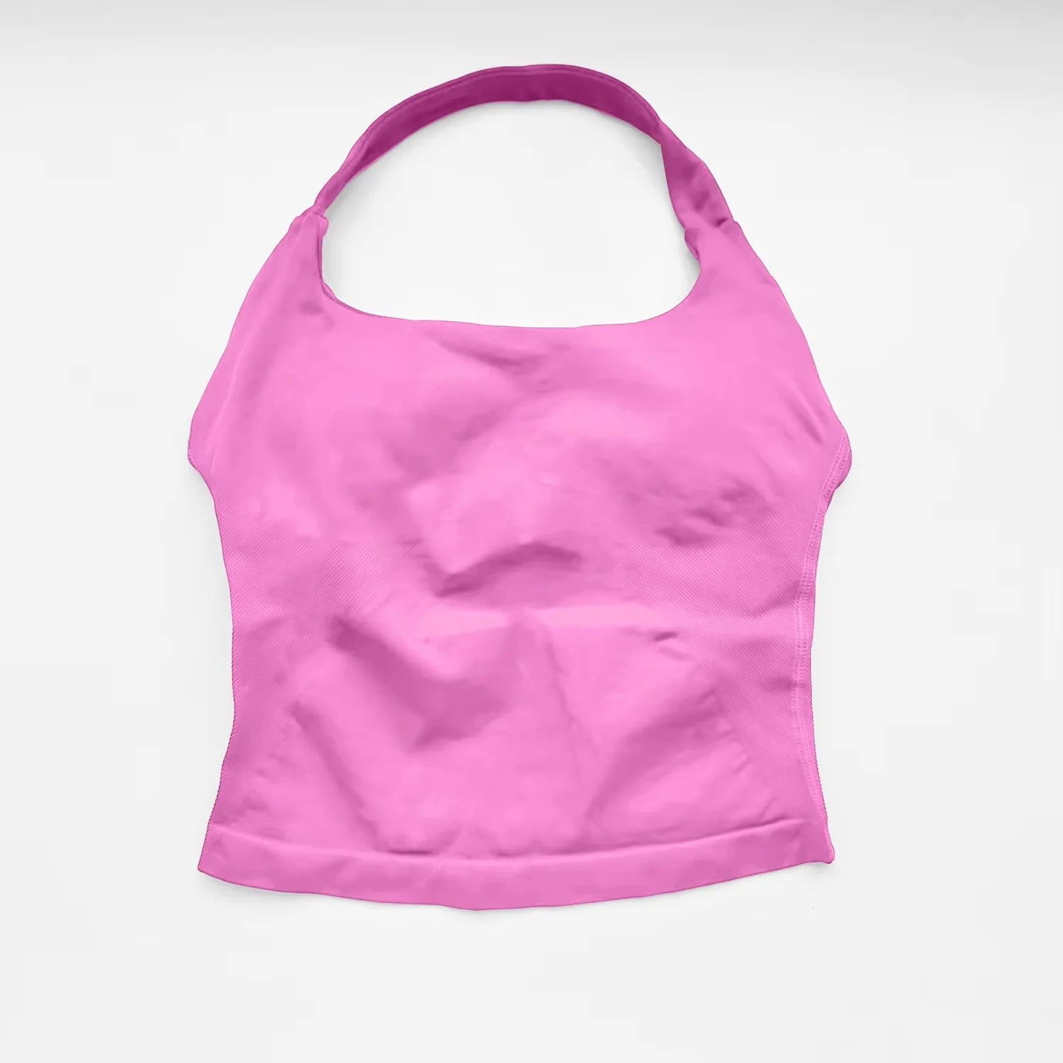 Top Deportivo Mujer Halter con Acolchado Extraíble – Yoga y Fitness