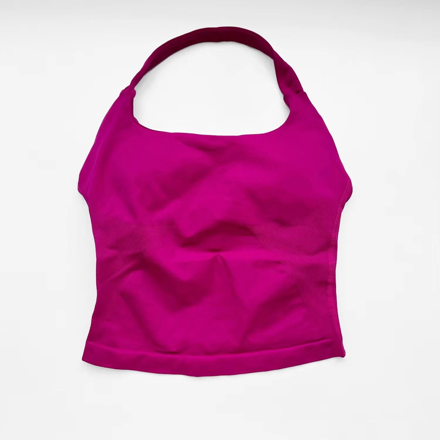 Top Deportivo Mujer Halter con Acolchado Extraíble – Yoga y Fitness