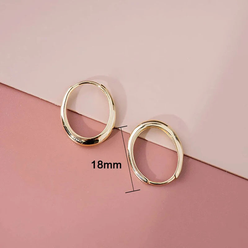 Pendientes de Aro Dorados para Mujer – Estilo Fashion Versátil para Fiesta y Diario