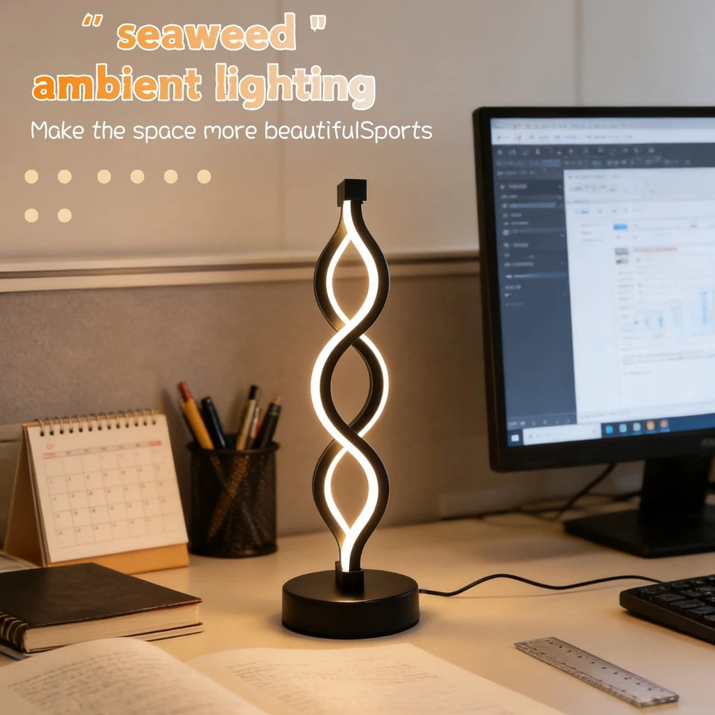 💡 Lámpara LED de Mesa RGB Cambiante USB | Luz Decorativa Ajustable para Dormitorio y Sala Modernar