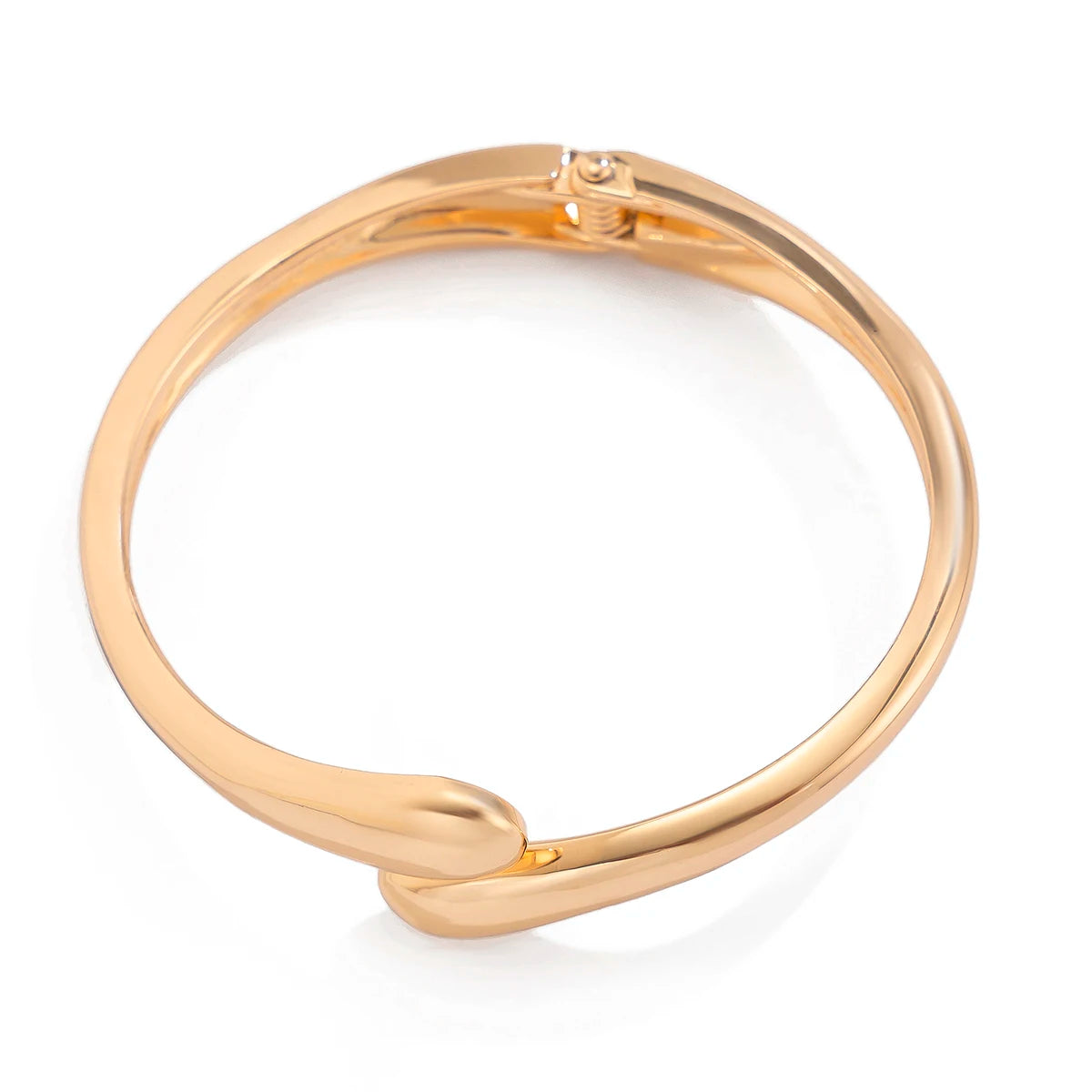 Pulsera Dorada Water Drop de Lujo para Mujer – Brazalete Elegante y Modernoft