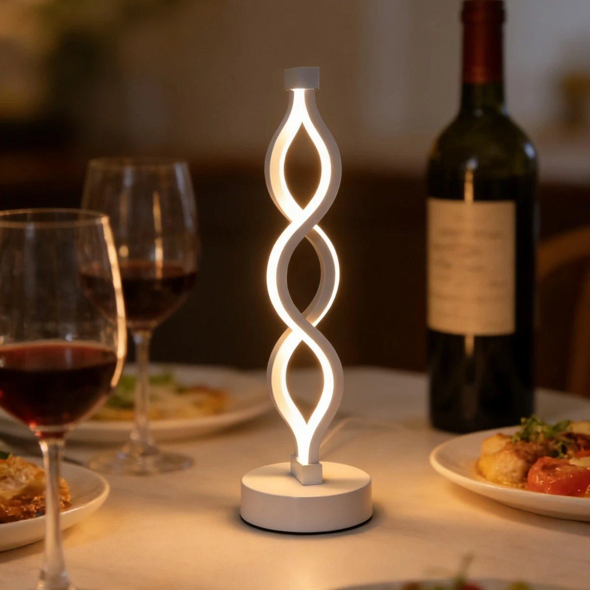 💡 Lámpara LED de Mesa RGB Cambiante USB | Luz Decorativa Ajustable para Dormitorio y Sala Modernar