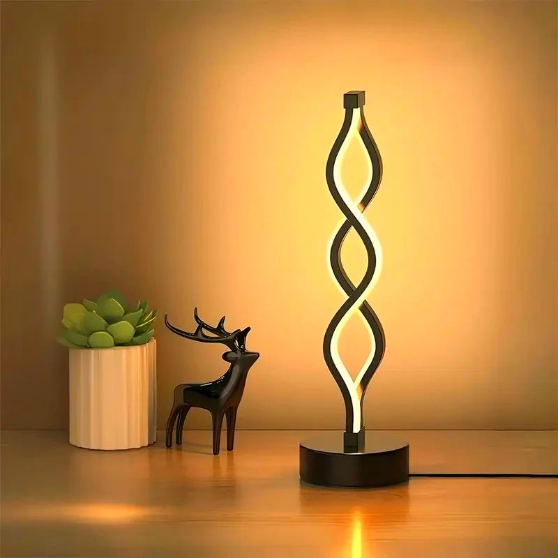 💡 Lámpara LED de Mesa RGB Cambiante USB | Luz Decorativa Ajustable para Dormitorio y Sala Modernar