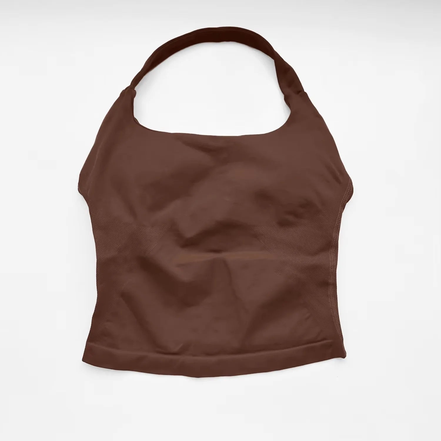 Top Deportivo Mujer Halter con Acolchado Extraíble – Yoga y Fitness