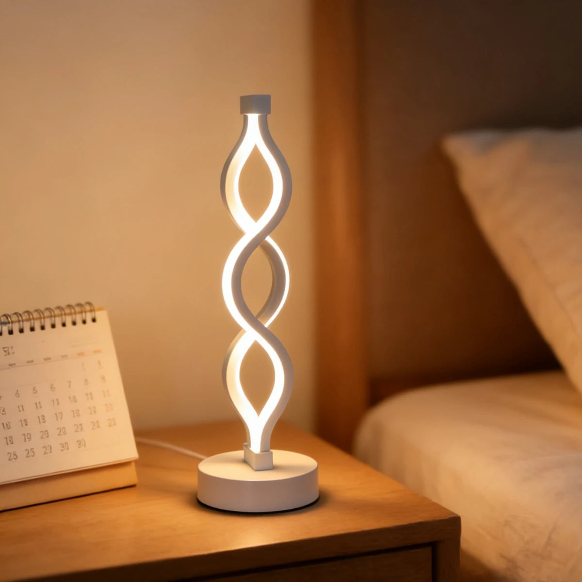 💡 Lámpara LED de Mesa RGB Cambiante USB | Luz Decorativa Ajustable para Dormitorio y Sala Modernar
