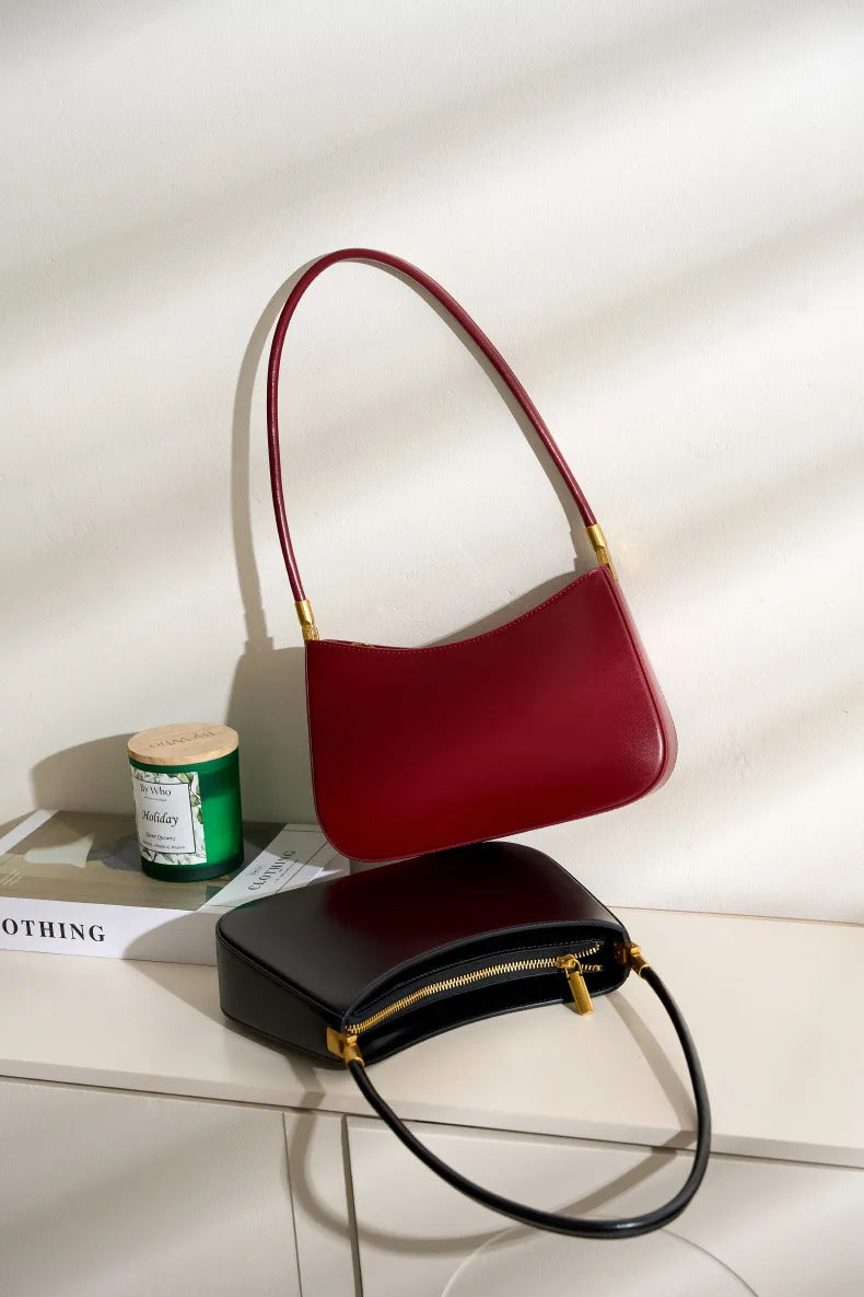 **Bolso Elegante para Mujer en Cuero Split | Cartera Designer Tote y Crossbody Fashion de Gran Capacidad**