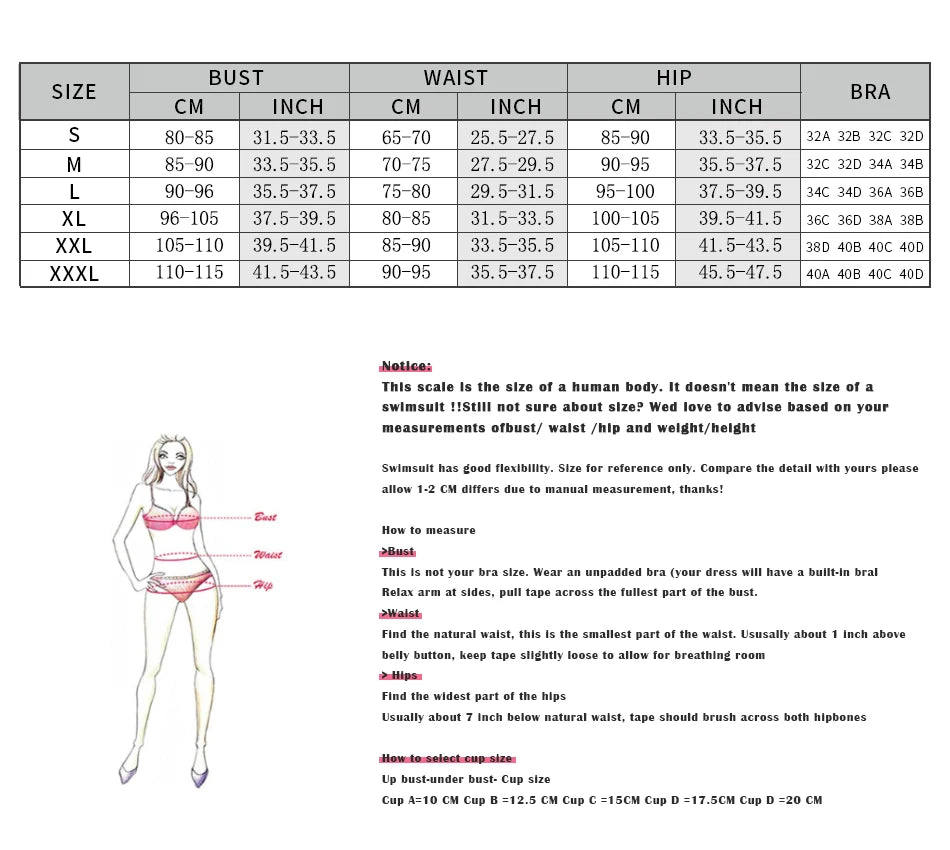**Bikini Negro 3 Piezas Push Up para Mujer | Traje de Baño Sexy con Falda Larga y Cover Up 2025**