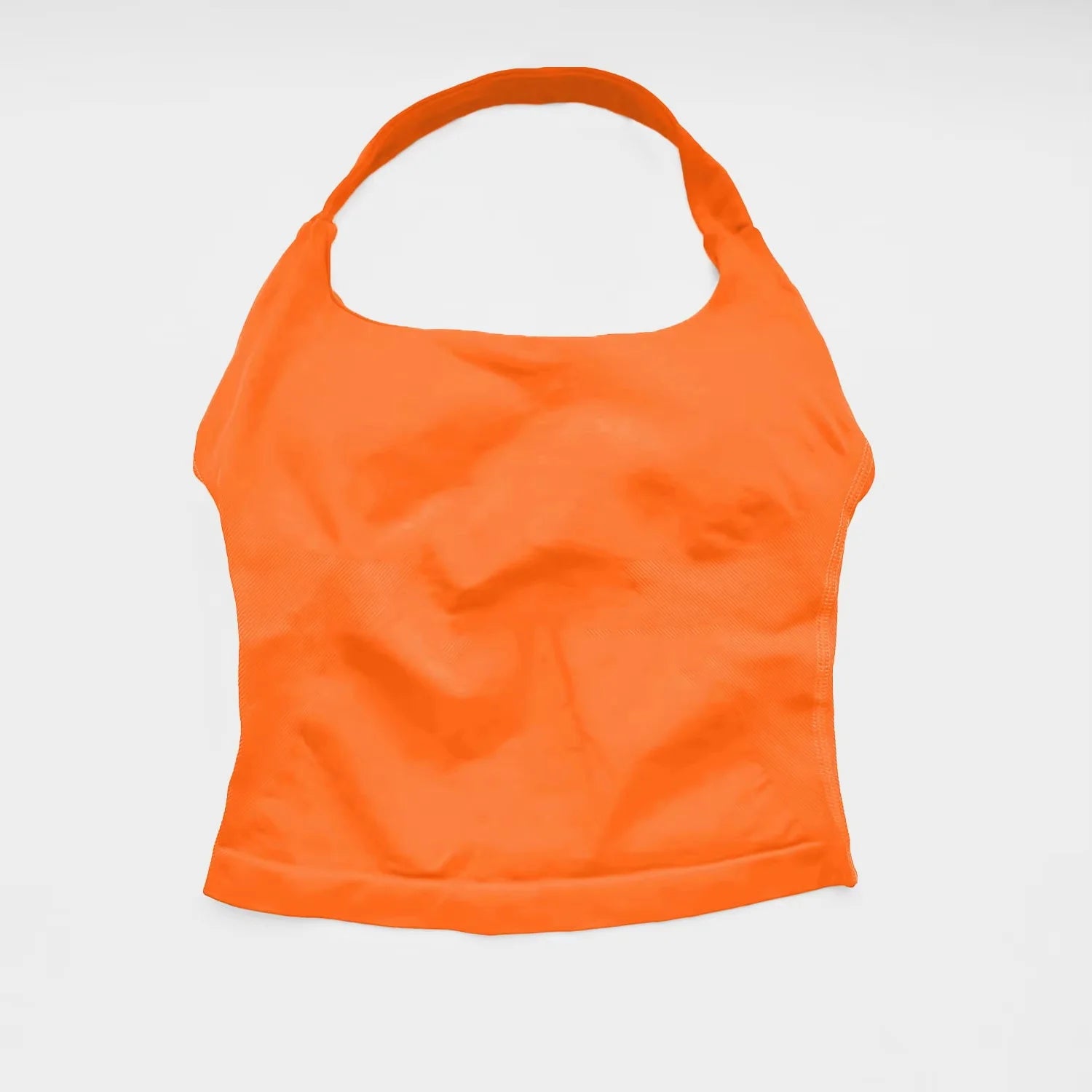 Top Deportivo Mujer Halter con Acolchado Extraíble – Yoga y Fitness